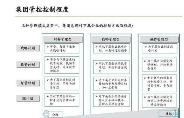 集團化財務(wù)風(fēng)險管控(財務(wù)管控和業(yè)務(wù)管控)